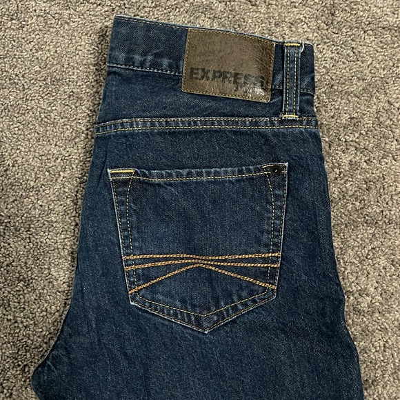 Express Men’s Jeans - Slim Fit Straight Leg - Picture 2 of 5